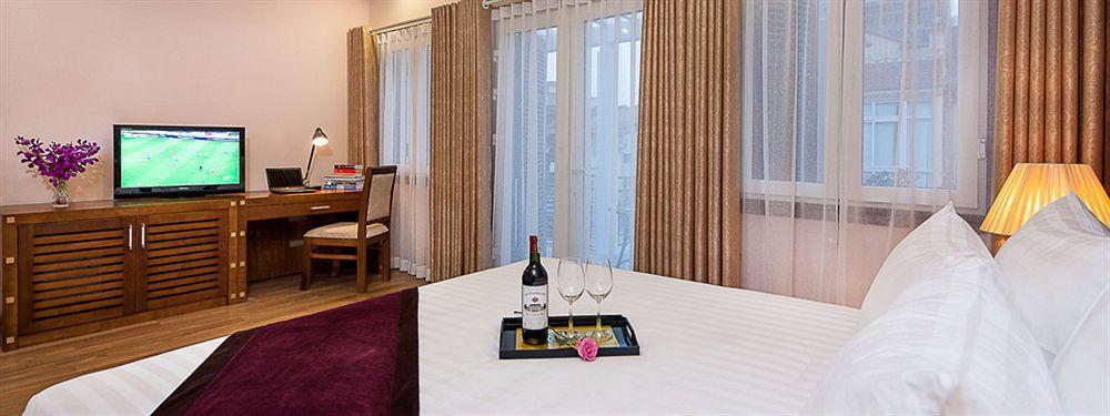 La Palm Hotel Hanoi Bagian luar foto