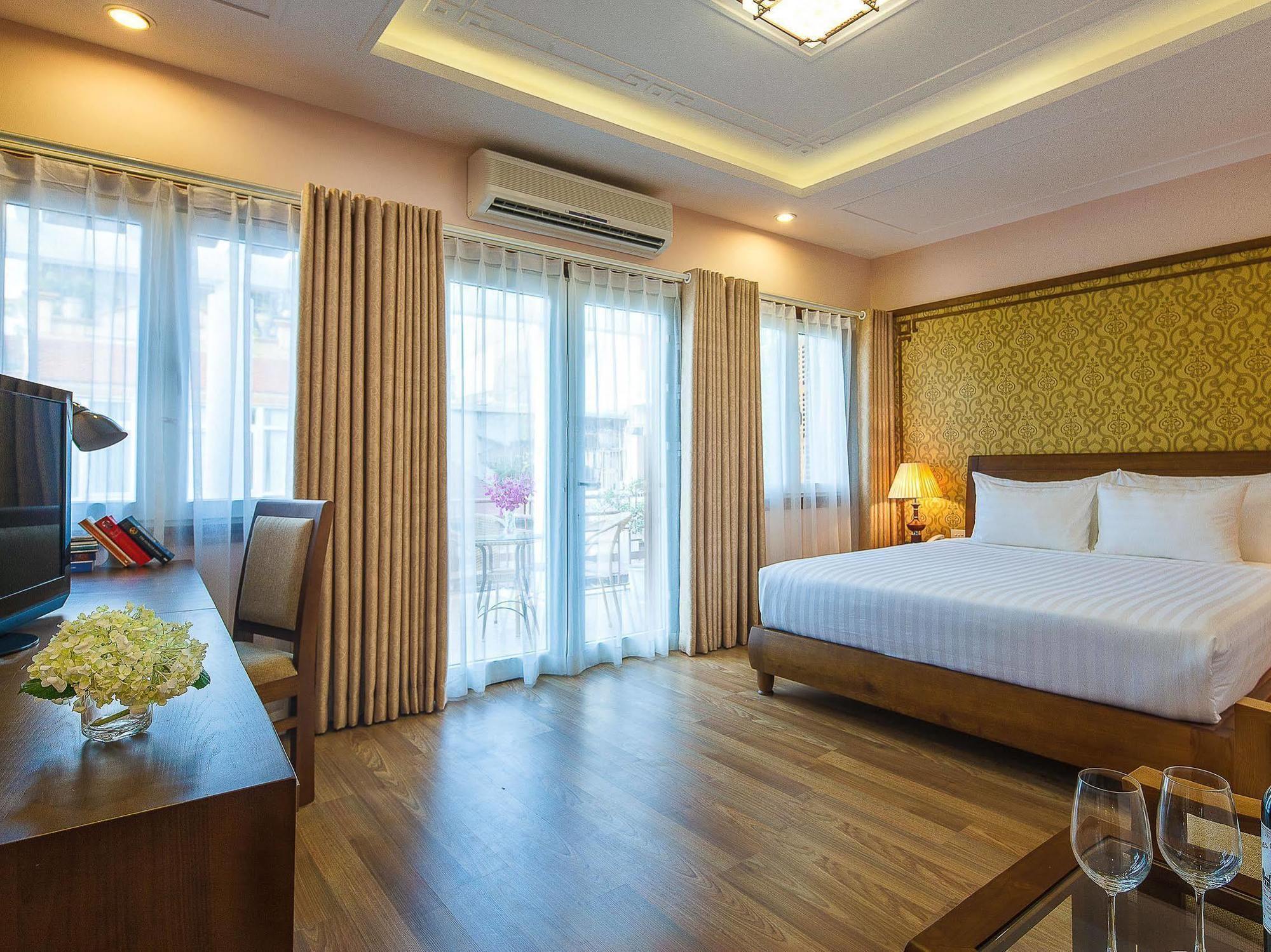 La Palm Hotel Hanoi Bagian luar foto