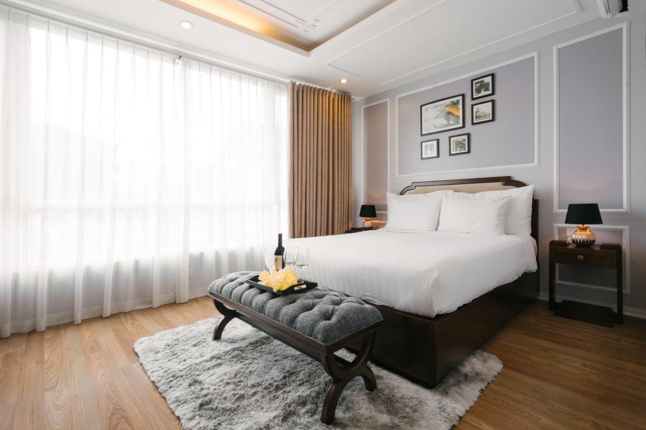La Palm Hotel Hanoi Bagian luar foto
