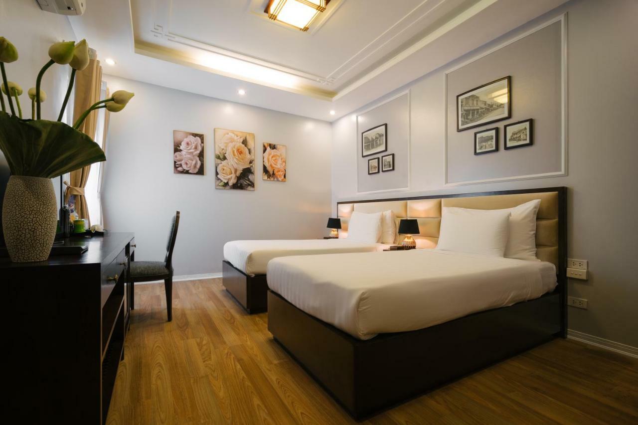 La Palm Hotel Hanoi Bagian luar foto