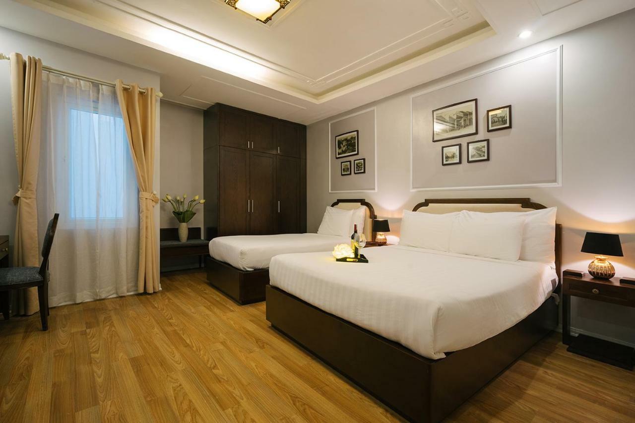 La Palm Hotel Hanoi Bagian luar foto