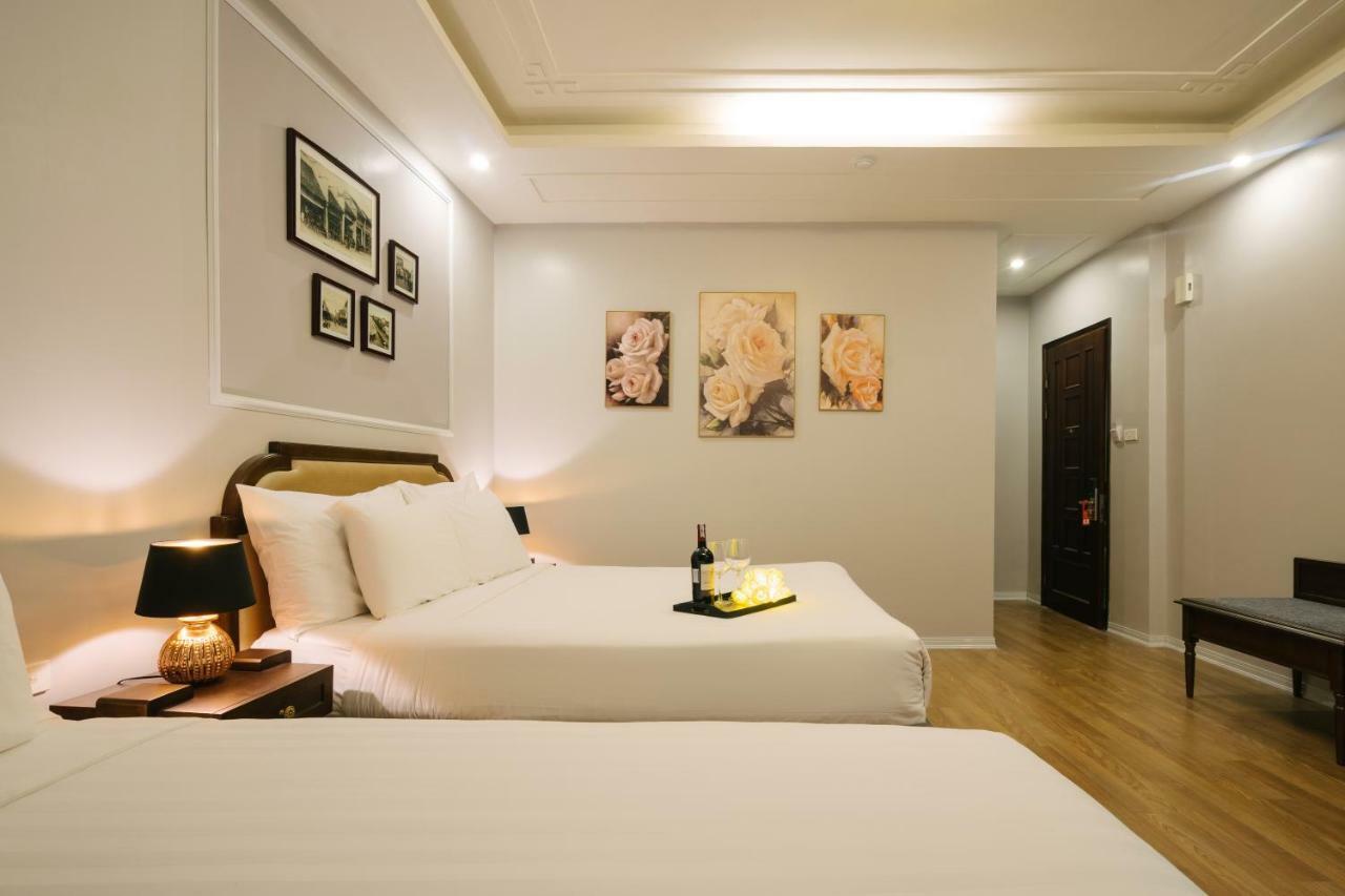 La Palm Hotel Hanoi Bagian luar foto